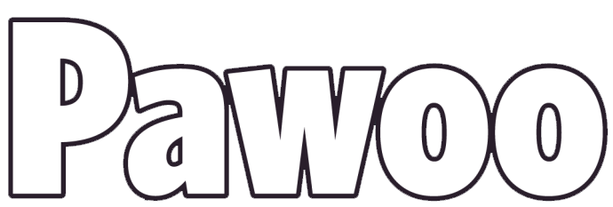 Pawoo text Logo